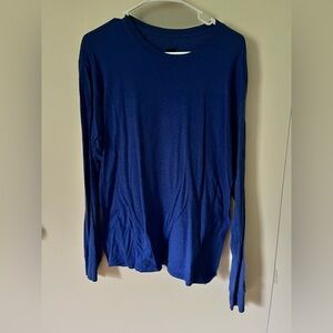 Hanes Classic Blue Tee mens medium